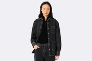 Lacoste Wmns Denim Blouson Black Washed